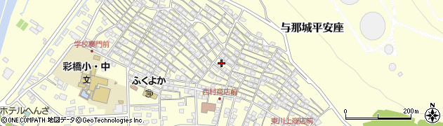 沖縄県うるま市与那城平安座258周辺の地図