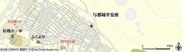 沖縄県うるま市与那城平安座562周辺の地図