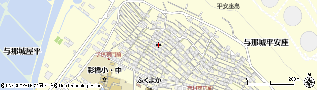 沖縄県うるま市与那城平安座72周辺の地図