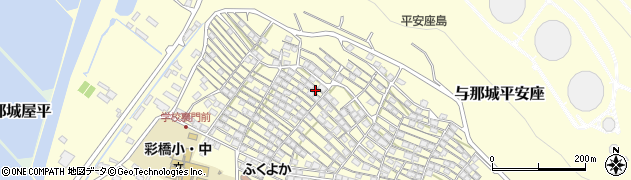 沖縄県うるま市与那城平安座45周辺の地図