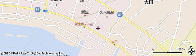沖縄県島尻郡久米島町仲泊1162周辺の地図