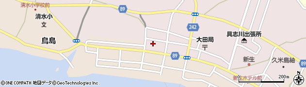 沖縄県島尻郡久米島町仲泊446周辺の地図