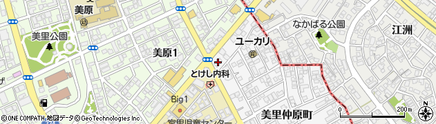 Ａ＆Ｗ美里店周辺の地図