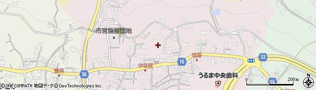 沖縄県うるま市塩屋周辺の地図