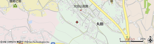沖縄県うるま市大田周辺の地図