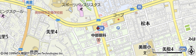ａｕショップ　美里店周辺の地図