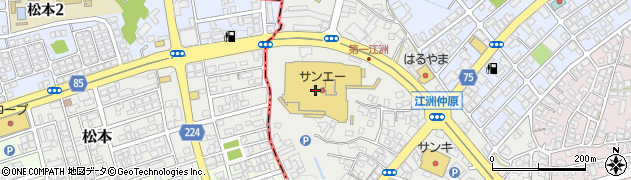 ２３区ＢＹジョリファム（ｊｏｌｉｅｆｅｍｍｅ）　サンエー具志川店周辺の地図