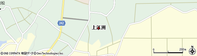 沖縄県久米島町（島尻郡）上江洲周辺の地図