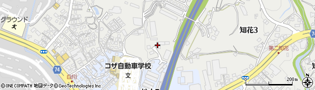 沖縄協同ガス株式会社　中部営業所周辺の地図