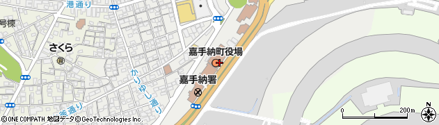 沖縄銀行嘉手納町役場共同 ＡＴＭ周辺の地図