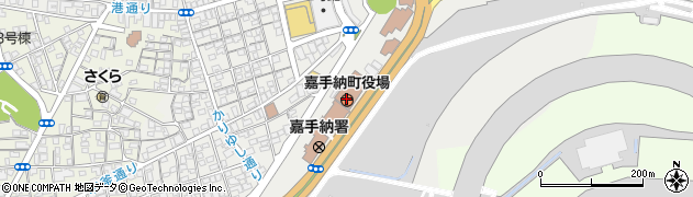 沖縄県嘉手納町（中頭郡）周辺の地図