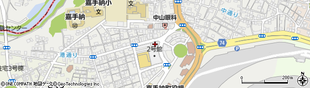 琉球銀行嘉手納支店周辺の地図