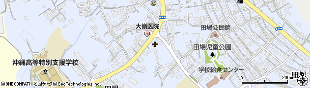 ファミリーマートうるま田場店周辺の地図