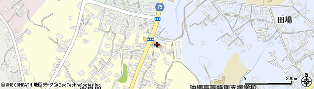 具志川郵便局 ＡＴＭ周辺の地図