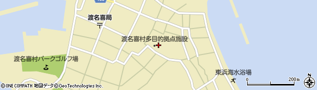 渡名喜村老人福祉センター周辺の地図