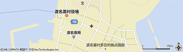 沖縄県島尻郡渡名喜村1891周辺の地図