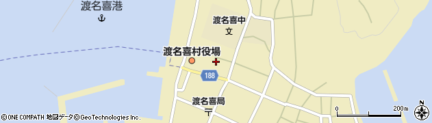 沖縄県島尻郡渡名喜村1864周辺の地図