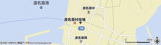 沖縄県島尻郡渡名喜村1862周辺の地図