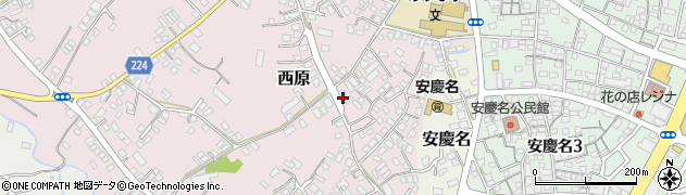 沖縄県うるま市西原208周辺の地図