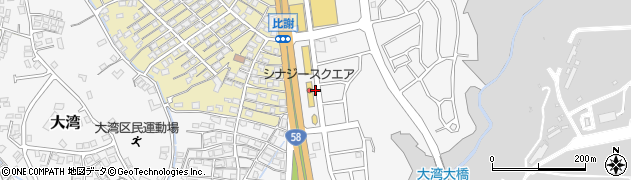 ステーキハウス88Jr. 読谷店周辺の地図