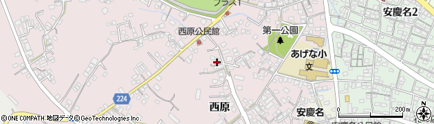 沖縄県うるま市西原464周辺の地図