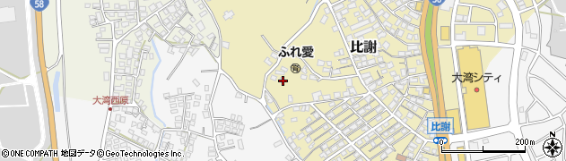 沖縄県中頭郡読谷村比謝158周辺の地図