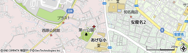 沖縄県うるま市西原72周辺の地図