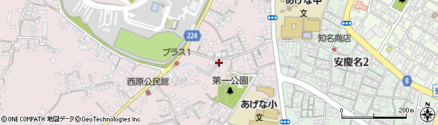 沖縄県うるま市西原123周辺の地図
