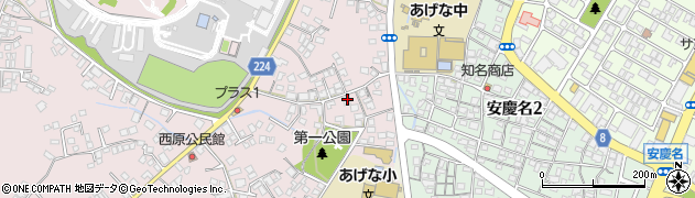 沖縄県うるま市西原69周辺の地図