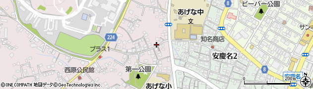 沖縄県うるま市西原38周辺の地図