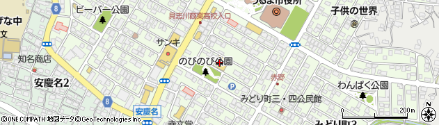 ホワイトクリーニングユニオン具志川店周辺の地図