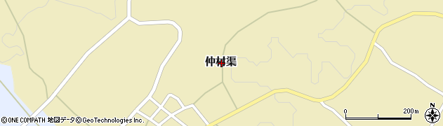 沖縄県島尻郡久米島町仲村渠周辺の地図