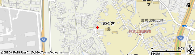 沖縄県中頭郡読谷村比謝281周辺の地図