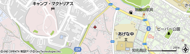 沖縄県うるま市西原104周辺の地図