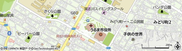 うるま市役所経済部　農水産整備課周辺の地図