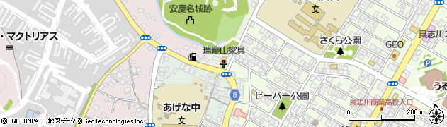 ズケ山家具店周辺の地図