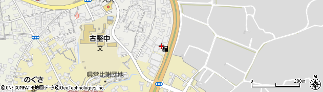比謝川サービスステーション周辺の地図
