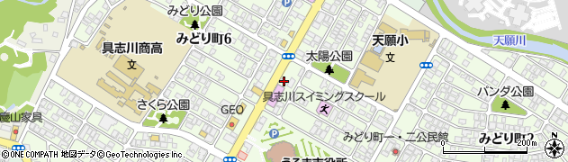 小橋川テレビ店周辺の地図