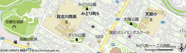 沖縄県うるま市みどり町6丁目周辺の地図