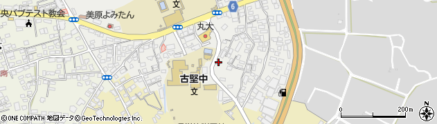 読谷　インターナショナル・チャーチ周辺の地図