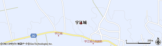 沖縄県久米島町（島尻郡）宇江城周辺の地図