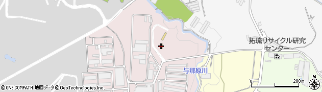 沖縄市養鶏団地組合周辺の地図