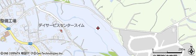 天願川周辺の地図