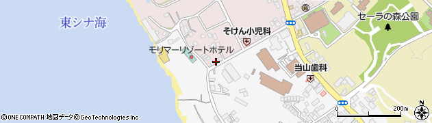 沖縄県中頭郡読谷村波平2471周辺の地図