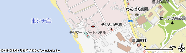 沖縄県中頭郡読谷村波平2475周辺の地図