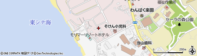 沖縄県中頭郡読谷村波平2465周辺の地図