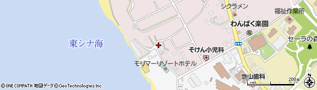 沖縄県中頭郡読谷村波平2481周辺の地図