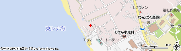 沖縄県中頭郡読谷村波平2365周辺の地図