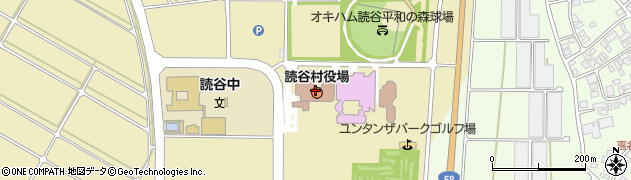 読谷村役場周辺の地図