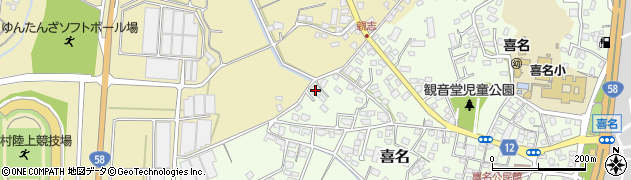 沖縄県中頭郡読谷村喜名358周辺の地図